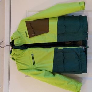 Marmot ski snow jacket kids size Large